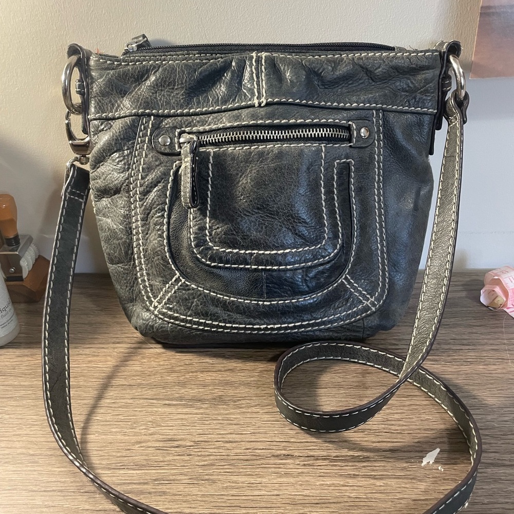 Danier genuine leather crossbody bag